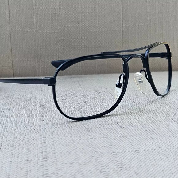 AIRCRAFT USA Eyeglasses/Sunglasses JS 52[]22 130 Glasses Black Tone Metal Eyewea - Picture 1 of 12